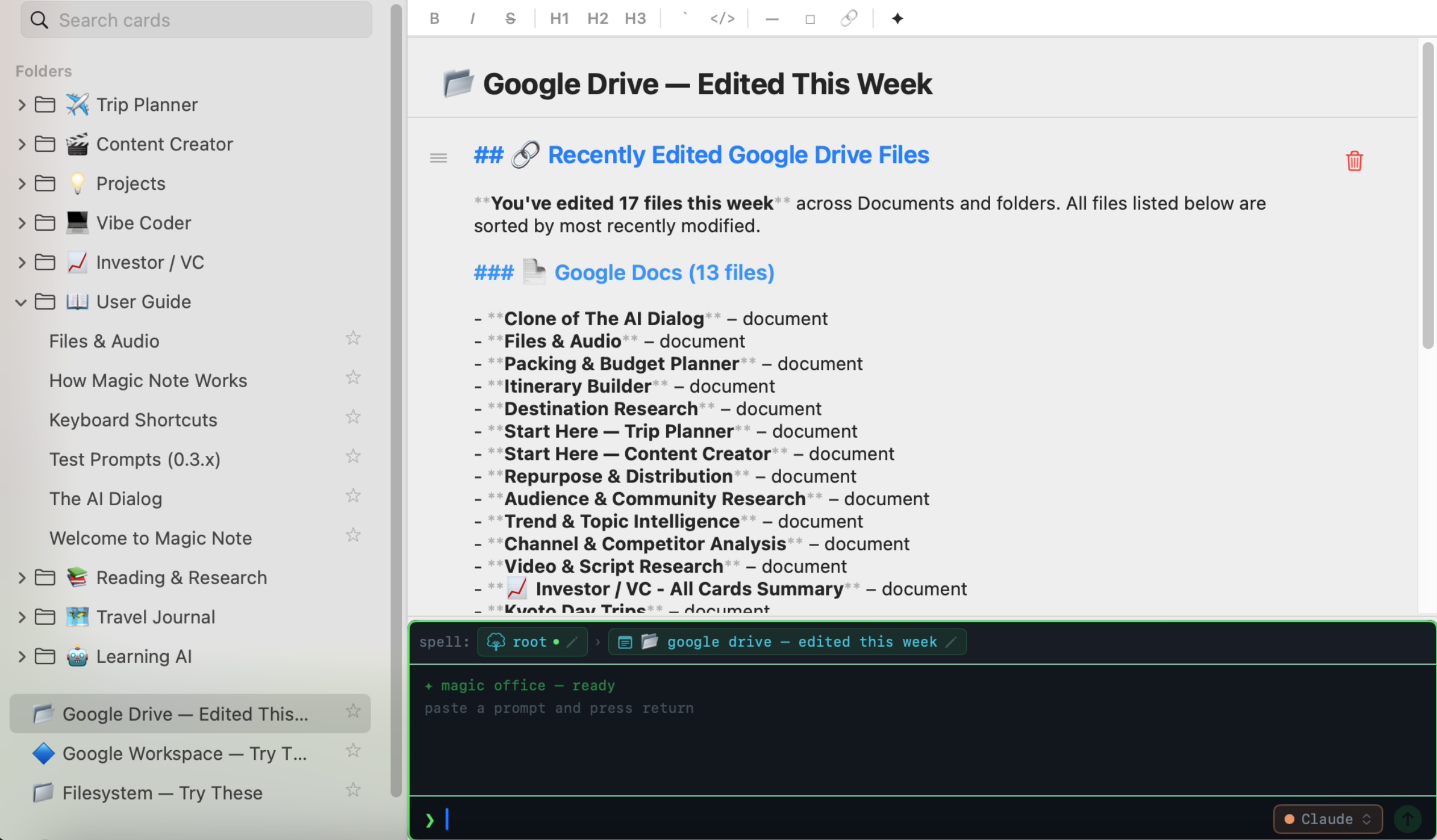 Google MCP demo — result